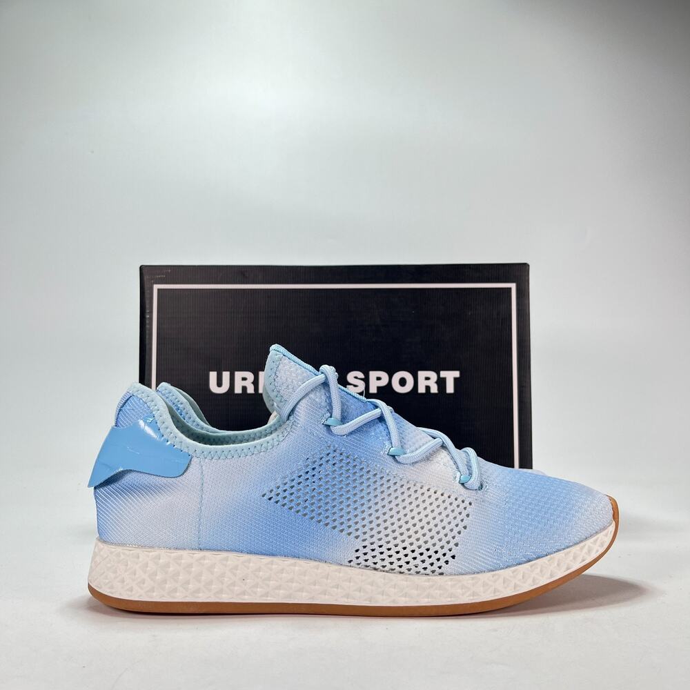 Urban Sport by J/Slides Blue Tie Dye Ophelia Knit Low Sneakers Women's Size 11 M
